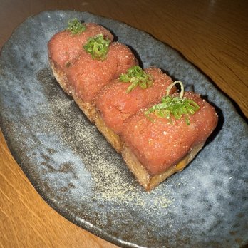 KYU - Tuna Crispy Rice - Asian Fusion Near Me - New York, New York KYU - Tuna Crispy Rice - Asian Fusion Near Me - New York, New York