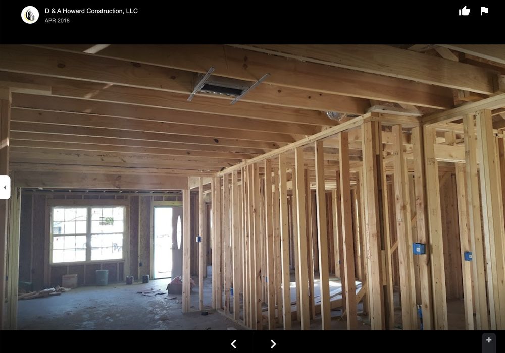 Slide of D and A Howard Construction