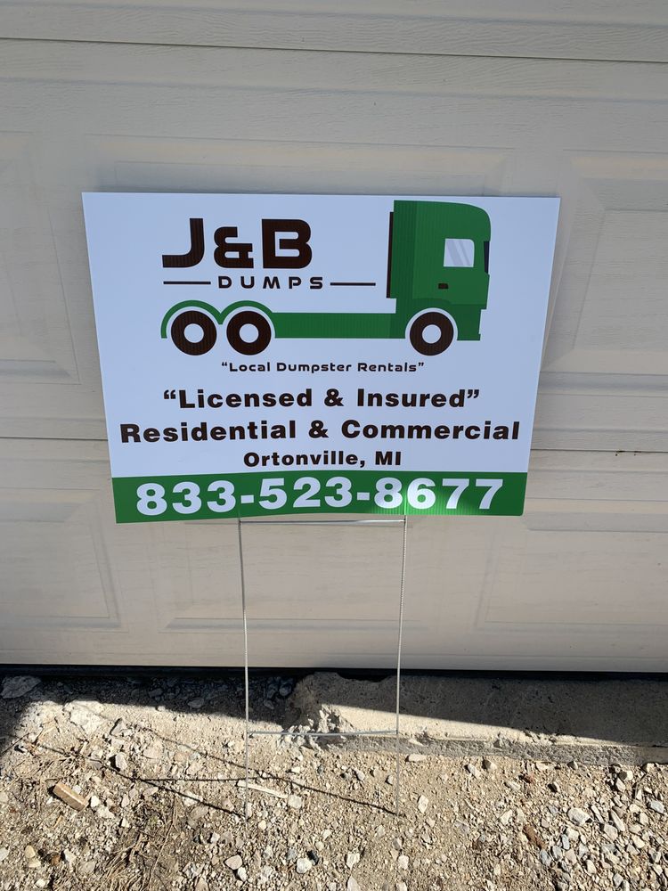 J&B DUMPSTER RENTALS Updated June 2024 Ortonville, Michigan