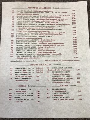 Menu photo 1 La Boina Roja Steak House Jackson Heights, NY Menu photo 1 La Boina Roja Steak House Jackson Heights, NY