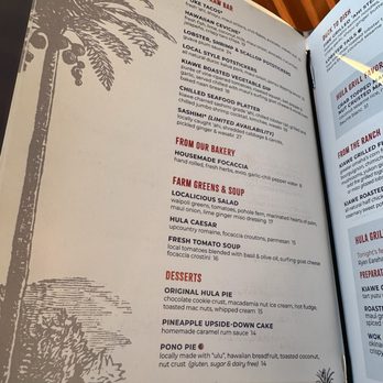 Hula Grill Kaanapali - Menu as of Sept 2025 - New American Near Me - Lahaina, Hawaii Hula Grill Kaanapali - Menu as of Sept 2025 - New American Near Me - Lahaina, Hawaii
