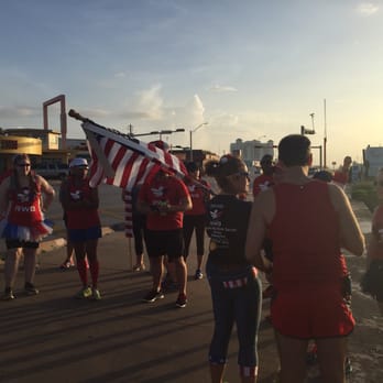 Porretto Beach - Team RWB 4th of July group walk/run! - Beaches Near Me - Galveston, Texas Porretto Beach - Team RWB 4th of July group walk/run! - Beaches Near Me - Galveston, Texas
