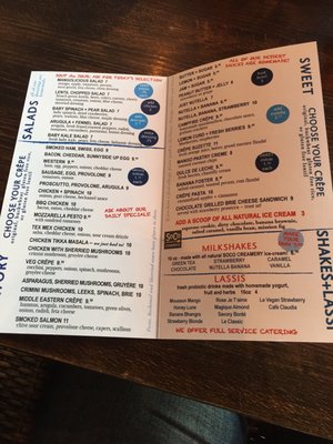 Menu photo 6 Little Crepe Street Mount Kisco, NY Menu photo 6 Little Crepe Street Mount Kisco, NY