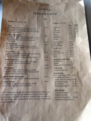 Menu photo 5 General Merchants 361 Belfast, BFS