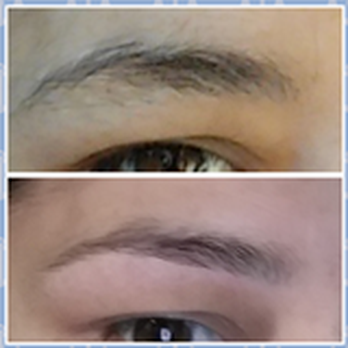 Urs Threading - how she got the after eyebrows from what i came in with is beyond me but THANK YOU!! - Threading Services Near Me - Concord, California