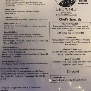 Der Wolf - Beer Bar Near Me - Pasadena, California