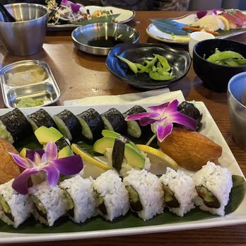 Hooked On Sushi - Veggies Rolls and Edamame - Japanese Near Me - Encinitas, California