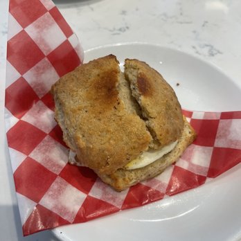 Dog Tag Bakery - Egg and Cheese on a honey thyme biscuit - Bakeries Near Me - Washington, DC, District of Columbia