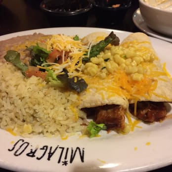Milagros - Pork Rib Enchiladas with Jalepeno BBQ sauce - Mexican Near Me - Orem, Utah Milagros - Pork Rib Enchiladas with Jalepeno BBQ sauce - Mexican Near Me - Orem, Utah