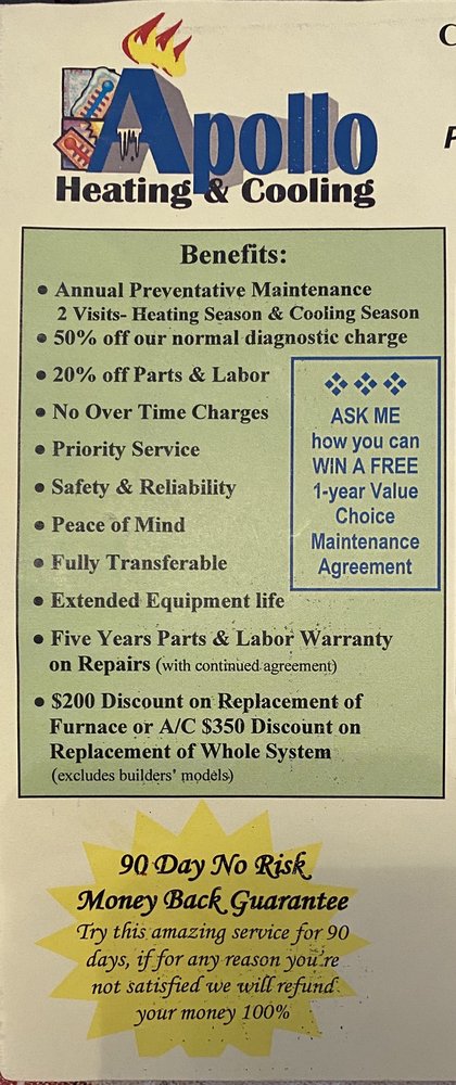 Slide of Apollo Heating Cooling & Plumbing