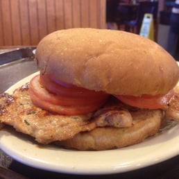 Grilled Chicken Burgers