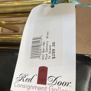 Red Door Consignment Gallery - $299 for the Mid-Century brass TV stand - Antiques Near Me - Harrisburg, Pennsylvania Red Door Consignment Gallery - $299 for the Mid-Century brass TV stand - Antiques Near Me - Harrisburg, Pennsylvania