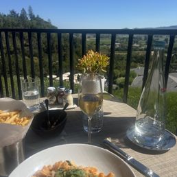 Great view- delicious pasta