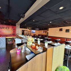 Overview of the dining room