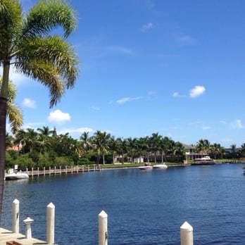 Rumrunners - View from the patio - Seafood Near Me - Cape Coral, Florida Rumrunners - View from the patio - Seafood Near Me - Cape Coral, Florida