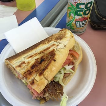 Palmas Bake & Deli - This is HALF of one sandwich. - Bakeries Near Me - Humacao, Puerto Rico