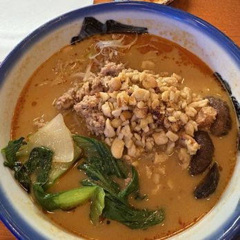 Afuri - Hazelnut tantan with accidentally added ground pork and my tiny char siu side. - Ramen Near Me - Los Angeles, California