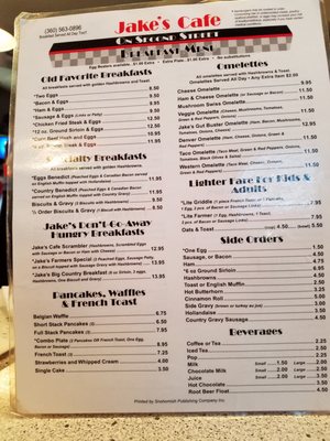 Menu photo 7 Jake's Cafe On Second Street Snohomish, WA Menu photo 7 Jake's Cafe On Second Street Snohomish, WA