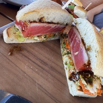 Finney's Crafthouse - Oceanside - AHI Sandwhich - New American Near Me - Oceanside, California