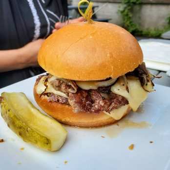 The Burger Loft - The Mushroom (burger) - New American Near Me - New City, New York