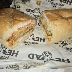 Mortadella Head - Buffalo chicken cutlet sub