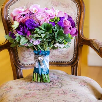 Kimmie's Floral Design - Kimmie added the locket of a photo of my English Bulldog who couldn't be at the wedding :) So sweet. - Floral Designers Near Me