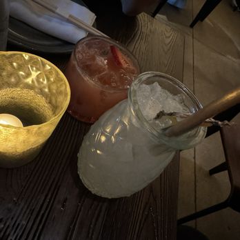 Kyu - Wynwood Mule with pineapple and a strawberry style margarita - Asian Fusion Near Me - Miami, Florida Kyu - Wynwood Mule with pineapple and a strawberry style margarita - Asian Fusion Near Me - Miami, Florida