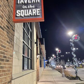 Tavern in the Square - Outside sidewalk - New American Near Me - Cranston, Rhode Island