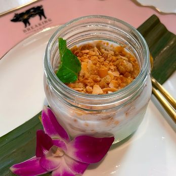 Breaking Dawn Brunch - BD Coconut Pandan Panna Cotta - Breakfast & Brunch Near Me - Los Gatos, California Breaking Dawn Brunch - BD Coconut Pandan Panna Cotta - Breakfast & Brunch Near Me - Los Gatos, California
