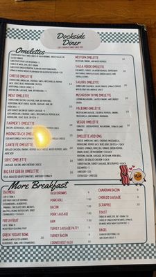 Menu photo 5 Dockside Diner Long Beach Township, NJ