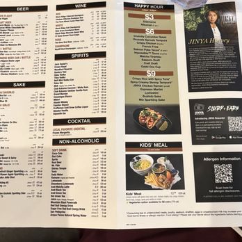 JINYA Ramen Bar - Chandler - Menu - Ramen Near Me - Chandler, Arizona JINYA Ramen Bar - Chandler - Menu - Ramen Near Me - Chandler, Arizona