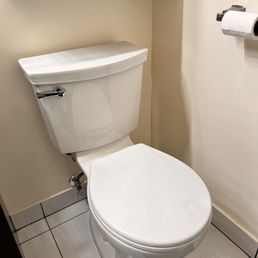 New toilet installed.