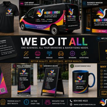 UNI Print - WE DO IT ALL - Vehicle Wraps Near Me - North Vancouver, British Columbia UNI Print - WE DO IT ALL - Vehicle Wraps Near Me - North Vancouver, British Columbia