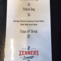 Doggie Style Hot Dogs - Menu