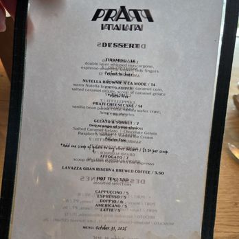 Prati Italia - Italian Near Me - Jacksonville, Florida