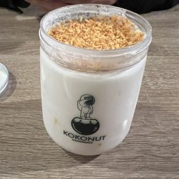 Coconut Pudding with Mango Coconut Pudding with Mango