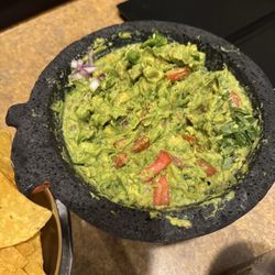 Table side guacamole-delish!