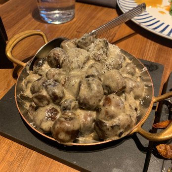 Baldamar - "Whiskey Cream Mushrooms" - New American Near Me - Roseville, Minnesota