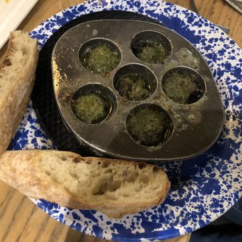 Nico - Escargot with Provençale Butter - Bars Near Me - Mount Pleasant, South Carolina Nico - Escargot with Provençale Butter - Bars Near Me - Mount Pleasant, South Carolina