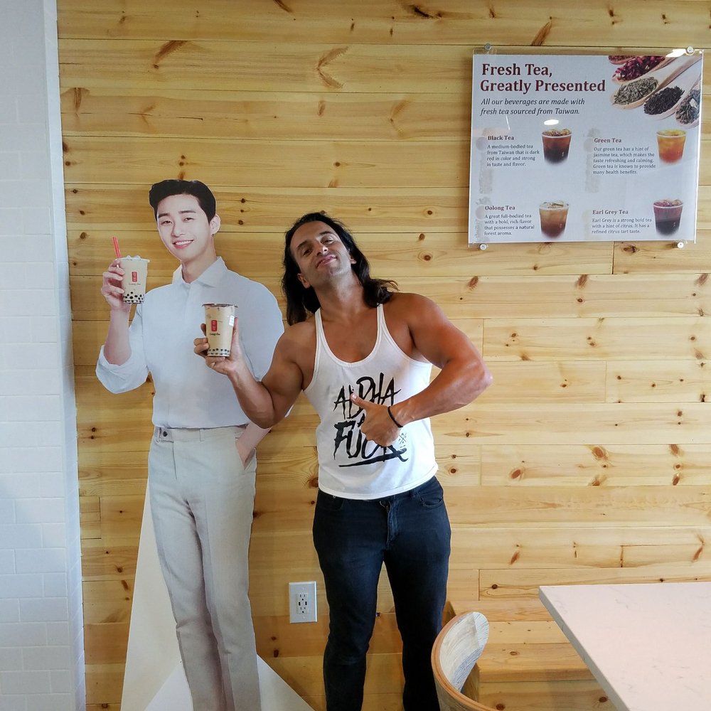 Gong Cha - Me and this guy are more than friends. We're like identical twins except for the tan - Bubble Tea Near Me - Austin, Texas Gong Cha - Me and this guy are more than friends. We're like identical twins except for the tan - Bubble Tea Near Me - Austin, Texas