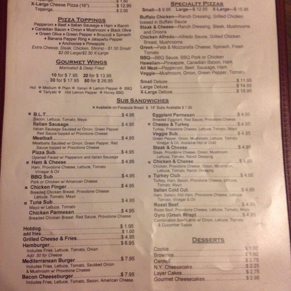 Anthony's Pizza & Pasta - Menu - Pizza Near Me - McDonough, Georgia Anthony's Pizza & Pasta - Menu - Pizza Near Me - McDonough, Georgia