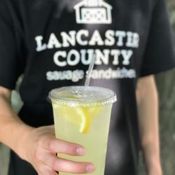 Fresh squeezed lemonade