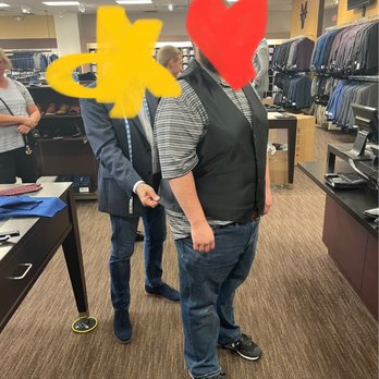 Men's Wearhouse - Fiancé at suit fitting - Men's Clothing Near Me - NAPLES, Florida Men's Wearhouse - Fiancé at suit fitting - Men's Clothing Near Me - NAPLES, Florida
