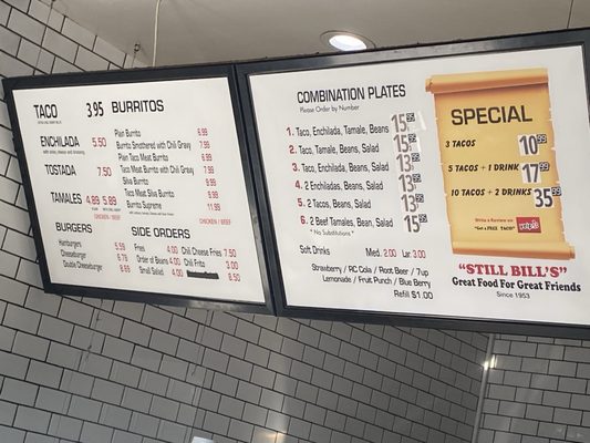 Menu photo 6 Bill's Taco House #3 Los Angeles, CA Menu photo 6 Bill's Taco House #3 Los Angeles, CA