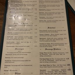 Regular menu Regular menu
