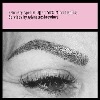 Janette's Brow Love - February brow Love,half off! - Tattoo Near Me - Las Vegas, Nevada Janette's Brow Love - February brow Love,half off! - Tattoo Near Me - Las Vegas, Nevada