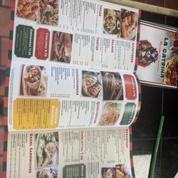 La Catrina Mexican Restaurant - Menu