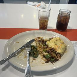 Too big for me, so I only finished half of my dish.