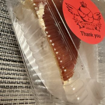 Tapioca Go - Basque Cake (Sliced) - Bubble Tea Near Me - Chesapeake, Virginia