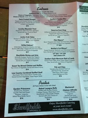 Menu photo 4 Shortfields Simpsonville, SC Menu photo 4 Shortfields Simpsonville, SC
